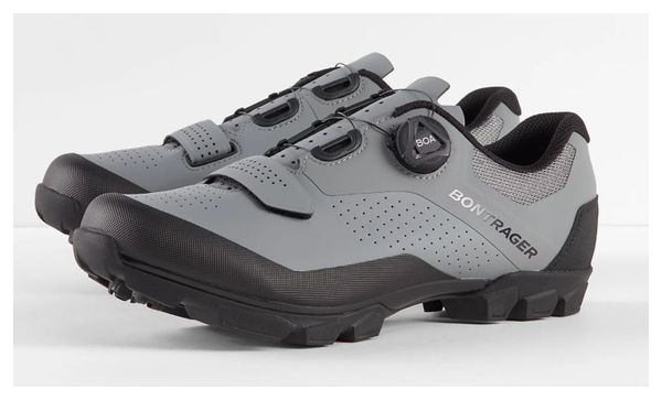 Bontrager Foray Snitch Silber / Schwarz MTB Schuhe