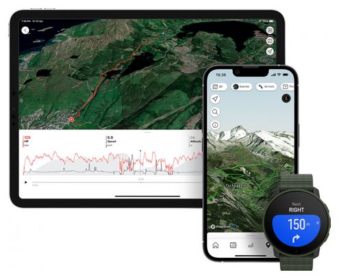Suunto 9 Peak Pro GPS-Uhr Forest Green