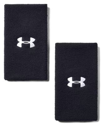 Bracelets éponge (lot de 2) Under Armour Performance Noir