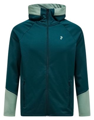 Pile Peak Performance Rider Essentials Zip Verde Uomo
