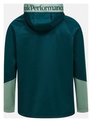 Pile Peak Performance Rider Essentials Zip Verde Uomo