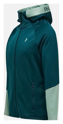 Pile Peak Performance Rider Essentials Zip Verde Uomo