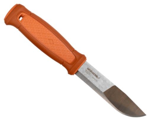 Couteau de survie Mora Kansbol Orange brûlé avec gaine en polymère-Orange