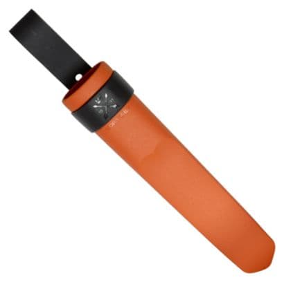 Couteau de survie Mora Kansbol Orange brûlé avec gaine en polymère-Orange