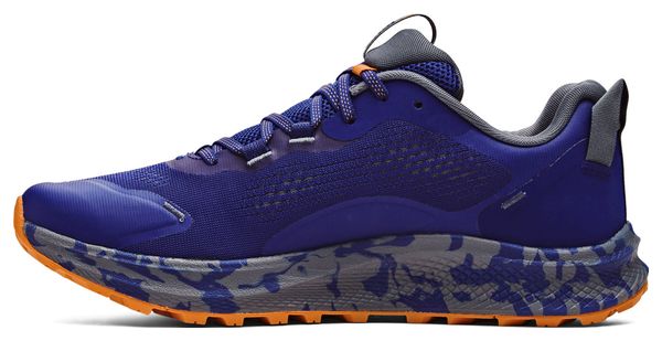 Under Armour Charged Bandit TR 2 Blue Orange Trail Running Shoes