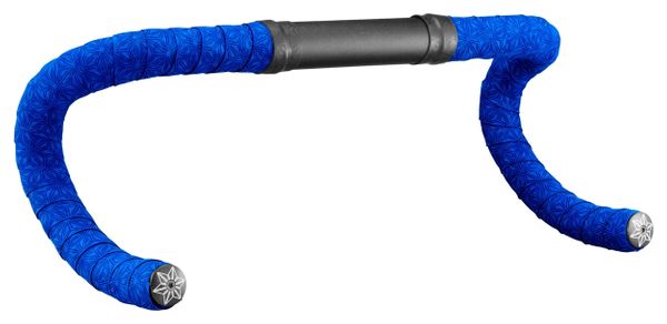 Nastro per manubrio Supacaz Suede blu reale con tappi