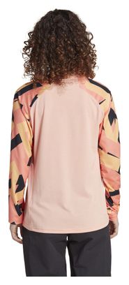 Adidas Five Ten Femme TrailX Corail Long Sleeve T-Shirt