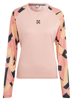 Adidas Five Ten Femme TrailX Corail Long Sleeve T-Shirt