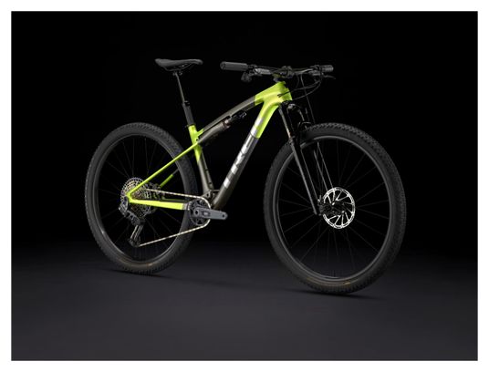 VTT Tout-Suspendu Trek Supercaliber 9.7 Sram GX Eagle AXS 12V 29'' Gris/Vert Fluo Gén 2