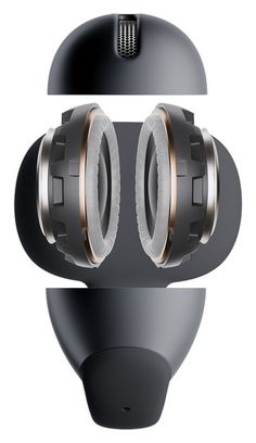 Auriculares Bluetooth Shokz OpenDots Air negros