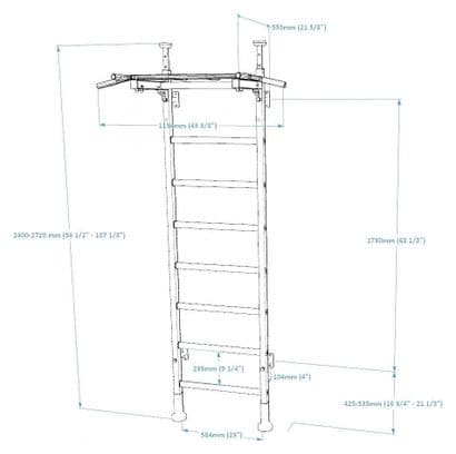 Espalier de gymnastique BenchK 521W