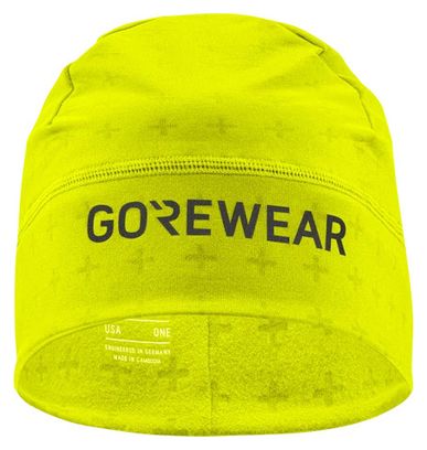 Gorro Térmico Gore Wear Essence Amarillo Fluo