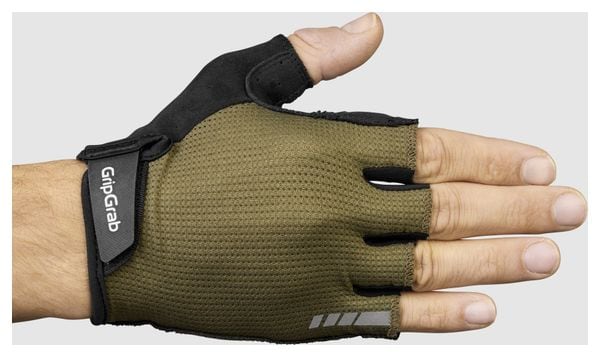 Gants courts d'été GripGrab EXPLR Padded Vert