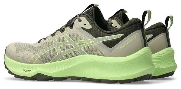 Chaussures Trail Asics Gel-Trabuco Terra 3 Kaki/Vert Homme