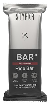 Styrkr BAR30 Donkere Chocolade Chips Energiereep - 43g