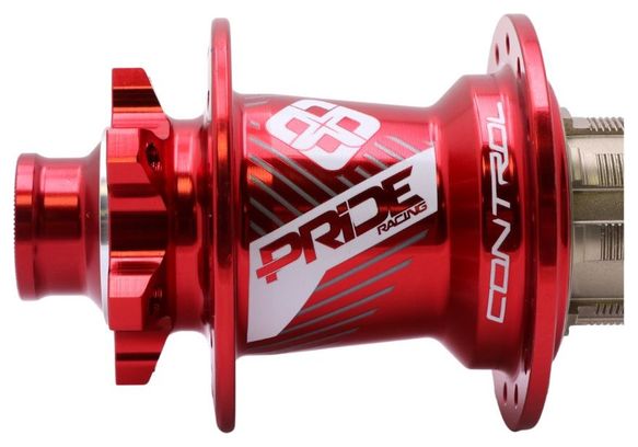 Moyeux Pride Control V2 28h Exp Rouge 10/15mm