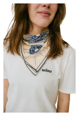 Bandana Wilma Clara Beige/Blue Woman