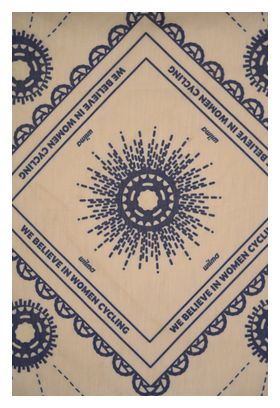 Bandana Wilma Clara Beige/Blue Woman