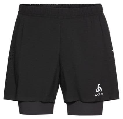 Odlo Zeroweight 5in 2-in-1 Shorts Black