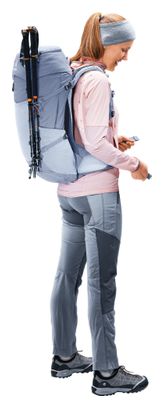 Mochila de senderismo Deuter Futura Pro 30 SL azul para mujer