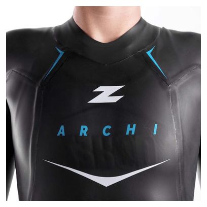 Combinaison Néoprène Femme Z3ROD Archi Noir / Bleu