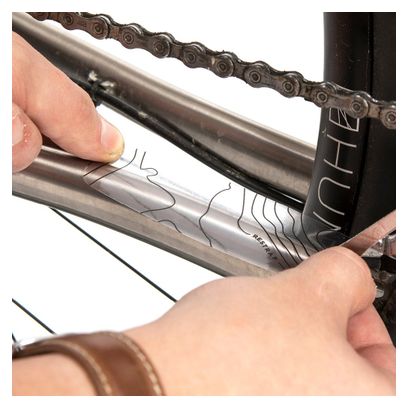Kit di protezione per bicicletta Restrap trasparente