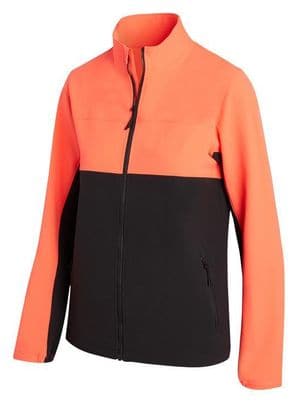 Saucony Bluster Run Thermal Jacket Red Black Donna