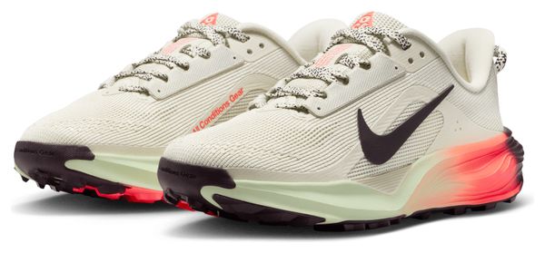 Chaussures Trail Nike ACG Pegasus Trail Blanc/Rouge Enfant