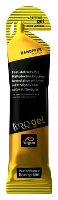 Torq Energy Gel with Guarana Banana / Caramel (Banoffee) 45g
