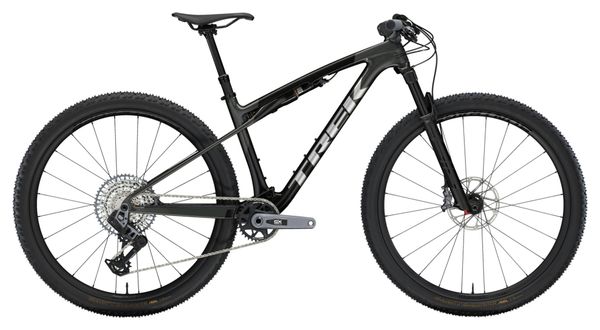 VTT Tout-Suspendu Trek Supercaliber SLR 9.8 Sram GX Eagle AXS 12V 29'' Gris/Noir Gén 2