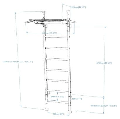 Espalier de gymnastique BenchK 521B