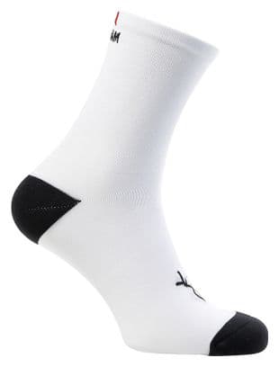 LeBram Ventoux Pair of Socks White Black