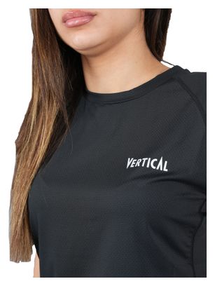 T-shirt manches courtes Vertical Mountain Alpine Noir