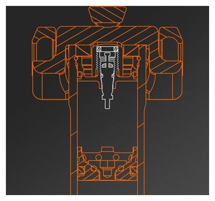 Tubo de sillín interno Fox Racing Shox Transfer Performance Elite 2025 (sin control)