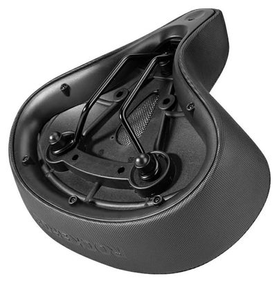 Selle vélo confort ROCKBROS extra-large noire