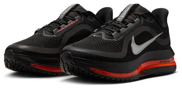 Nike Pegasus Premium Hardloopschoenen Zwart/Rood Dames