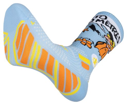 Calzini BV Sport Trail Ultra High Ravito Collector DBDB Blu/Giallo
