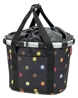 Bolsa de manillar Klickfix Bikebasket negro