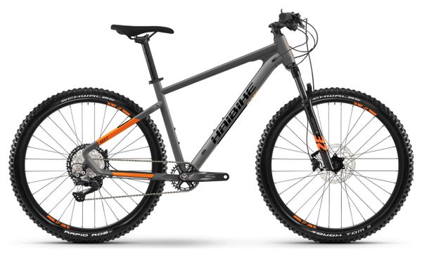 Haibike Seet 10 Shimano Deore 12V Hardtail MTB Gray Orange