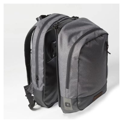 Sac à Dos / Sacoche de Porte-Bagages Elops 25L Gris