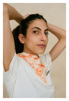 Bandana Wilma Clara Beige/Orange Femme