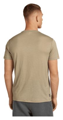 T-shirt Icebreaker Merino 150 Tech Lite Marron Homme