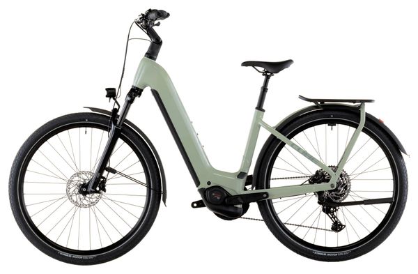 VTC Électrique Cube Kathmandu Hybrid One 800 Easy Entry Shimano Cues 10V 800 Wh 700 mm Vert Pea 2026