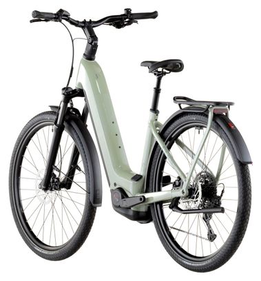 VTC Électrique Cube Kathmandu Hybrid One 800 Easy Entry Shimano Cues 10V 800 Wh 700 mm Vert Pea 2026