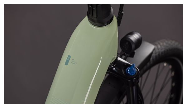 VTC Électrique Cube Kathmandu Hybrid One 800 Easy Entry Shimano Cues 10V 800 Wh 700 mm Vert Pea 2026