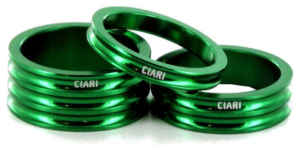 Espaciadores de auriculares CIARI ANELLI Green