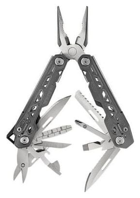 Botte multitool Gerber-17 pièces - avec gaine de rangement-Gris