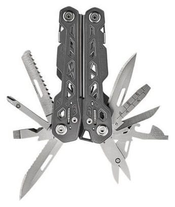 Botte multitool Gerber-17 pièces - avec gaine de rangement-Gris