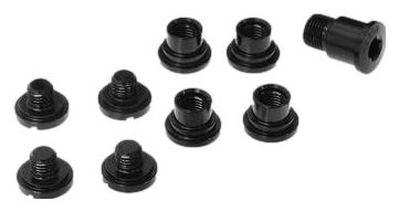 Campagnolo Athena 11V Aluminium Schoorsteenschroeven Zwart
