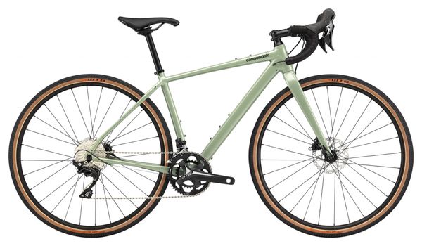 Cannondale Topstone Women s 105 Women Gravel Bike Shimano 105 11S 700 mm Agave Green 2020 Alltricks